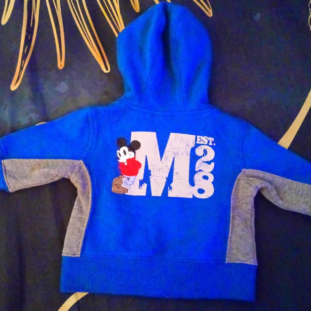 Disney Mickey mouse zip-up hoodie